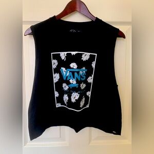 VANS Daisy Sleeveless Crop Top